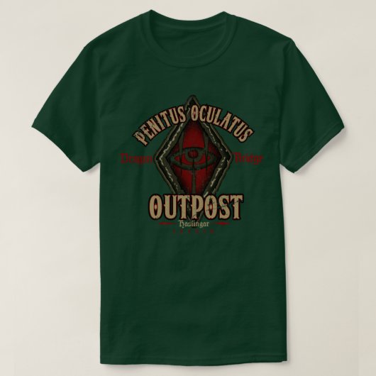 Penitus oculatus buitenpost t-shirt (Design voorkant)