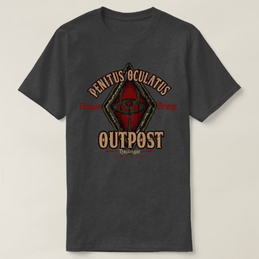 Penitus oculatus buitenpost t-shirt (Design voorkant)