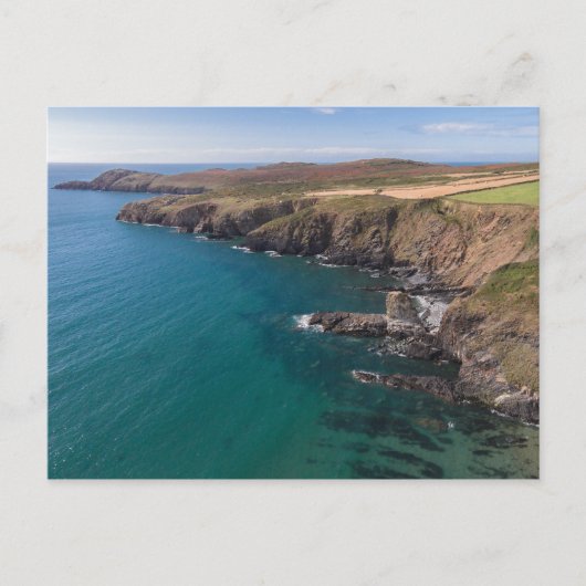 Penlledwen en Penmaen Dewi Wales Briefkaart (Voorkant)