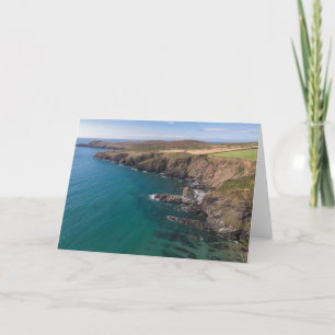 Penlledwen en Penmaen Dewi Wales Feestdagen Kaart