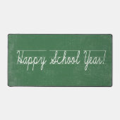 Penmanship op groen krijtbord bureaumat (Voorkant)