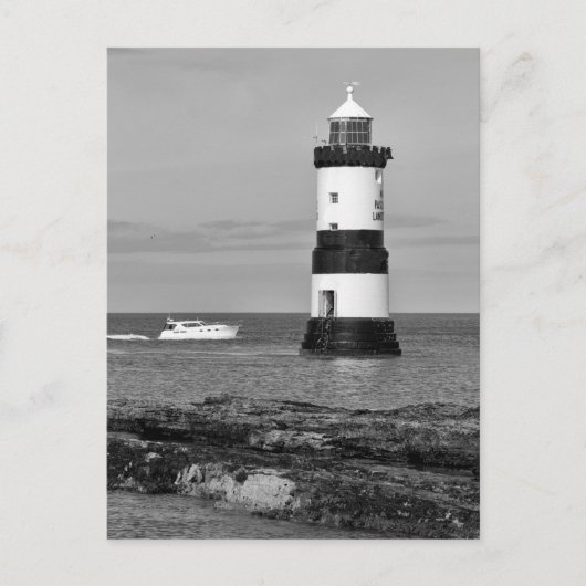Penmon Lighthouse Jigzaag Briefkaart (Voorkant)