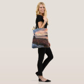 Penmon Lighthouse Sunrise | Puffin Island Tote Bag (Op model)