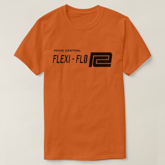 Penn Central Railroad Flexi Flo T-shirt (Design voorkant)