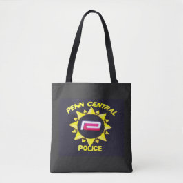 Penn Central Railroad Police Tote Bag
