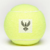 Penn Championship Black Flying Eagle met veren Tennisballen (Voorkant)