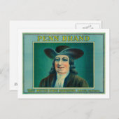Penn Lemon LabelWhittier, CA Briefkaart (Voorkant / Achterkant)
