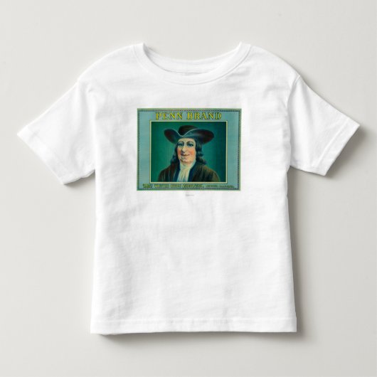 Penn Lemon LabelWhittier, CA Kinder Shirts (Voorkant)