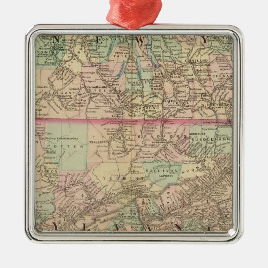 Penn, NJ Metalen Ornament (Voorkant)