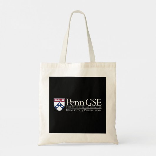 Penn Quakers Mannen Apparel GSE Afstuderen School  Tote Bag (Achterkant)