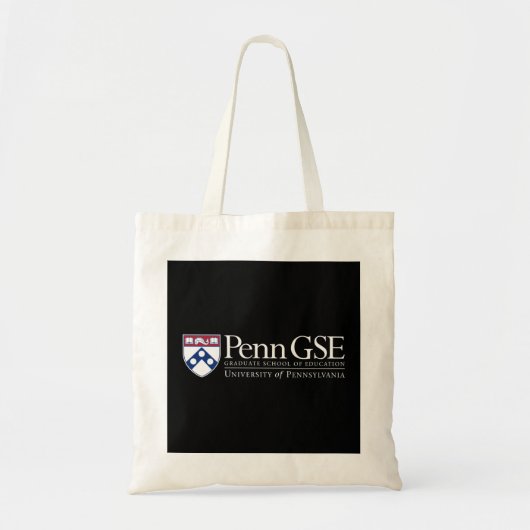 Penn Quakers Mannen Apparel GSE Afstuderen School  Tote Bag (Voorkant)