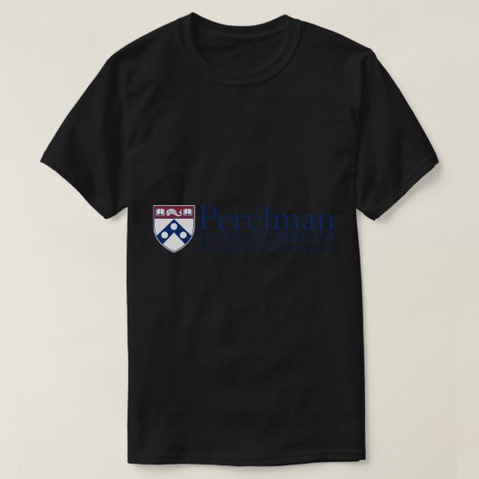 Penn Quakers Mannen Apparel Perelman School of Med T-shirt (Design voorkant)