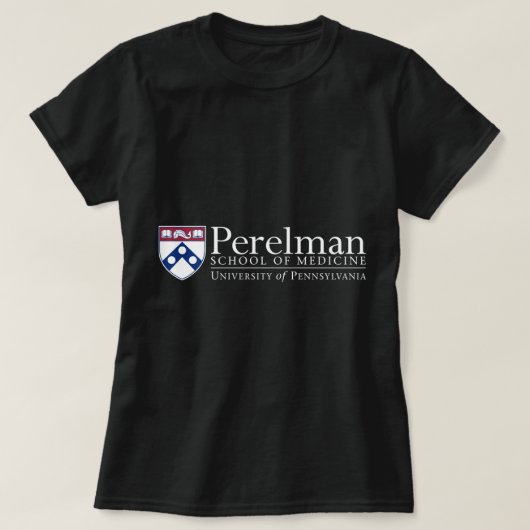 Penn Quakers Mannen Apparel Perelman School of Med T-shirt (Design voorkant)