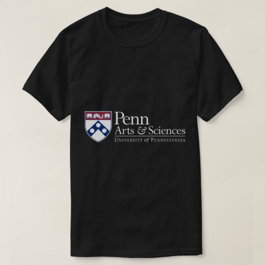 Penn Quakers Mannen Apparel School of Arts & Scien T-shirt (Design voorkant)