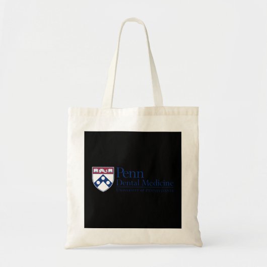 Penn Quakers Mannen Apparel School of Dental Medic Tote Bag (Voorkant)