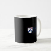 Penn Quakers Mannen Apparel School of Engineering Koffiemok (Voorkant rechts)