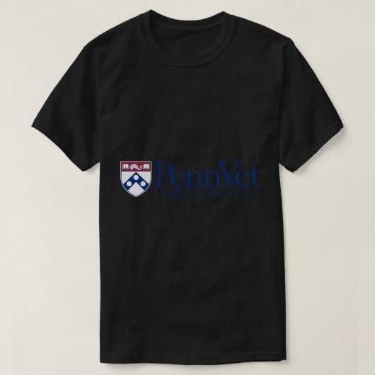 Penn Quakers Mannen Apparel Veterinary School T-shirt (Design voorkant)