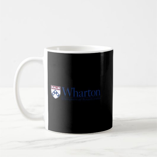 Penn Quakers Mannen Apparel Wharton School of Busi Koffiemok (Links)