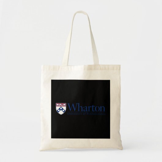 Penn Quakers Mannen Apparel Wharton School of Busi Tote Bag (Voorkant)