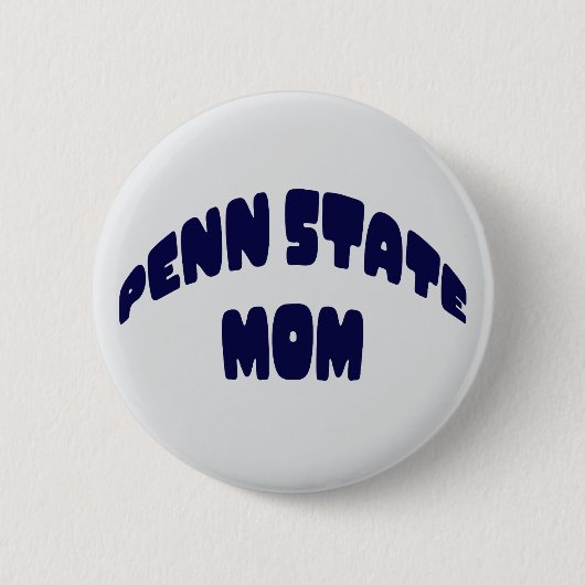 Penn State Moeder Knop Ronde Button 5,7 Cm (Voorkant)