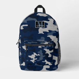 Penn State Navy & White  Camo Printed  Bedrukte Rugzak