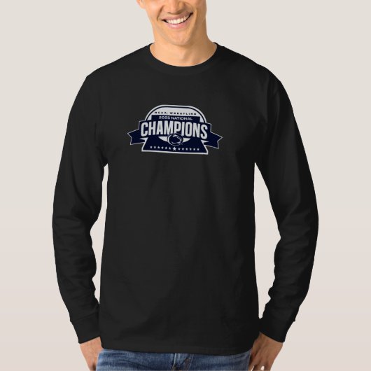 Penn State Nittany Lions Wrestling National Champs T-shirt (Voorkant)