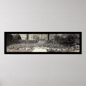 Penn State Students Photo 1922 Poster (Voorkant)