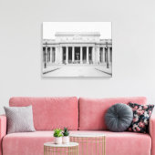Penn Station ingang, 1910 Canvas Afdruk (Insitu (Woonkamer))