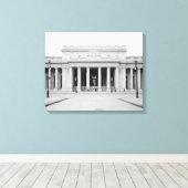 Penn Station ingang, 1910 Canvas Afdruk (Insitu (Houten vloer))