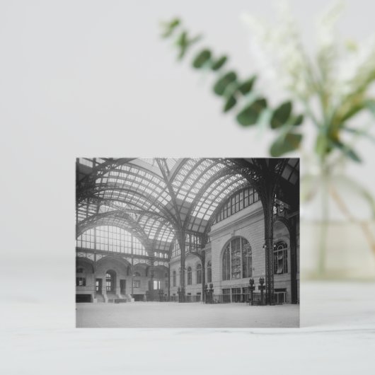 Penn Station Main Concursus, 1915 Briefkaart (Staand voorkant)