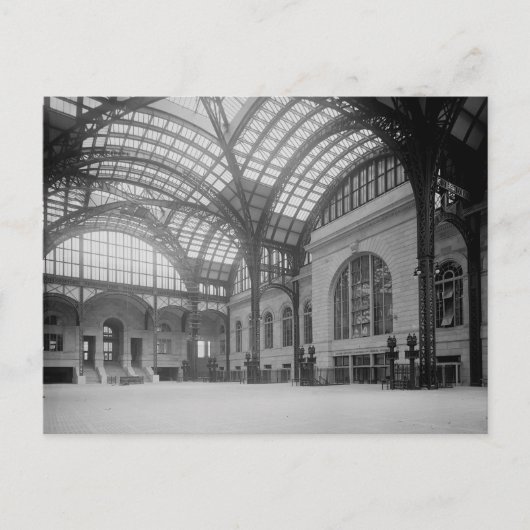 Penn Station Main Concursus, 1915 Briefkaart (Voorkant)
