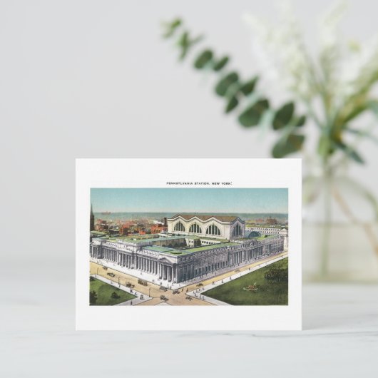 Penn Station, New York Briefkaart (Staand voorkant)
