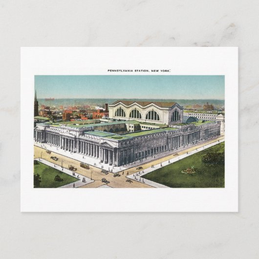 Penn Station, New York Briefkaart (Voorkant)