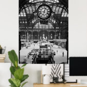 Penn Station New York City  Circa 1900 Poster (Thuiskantoor)