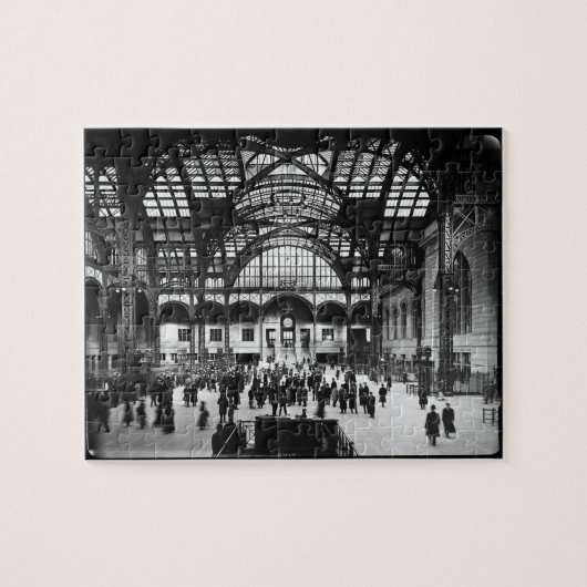 Penn Station New York City  Railroad Legpuzzel (Horizontaal)