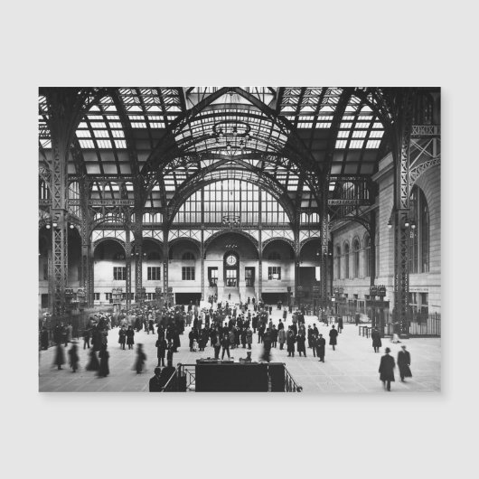 Penn Station New York City  Railroad NYC (Voorkant)