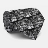 Penn Station NYC 1910 Magic Lantern Slide Stropdas (Opgerold)