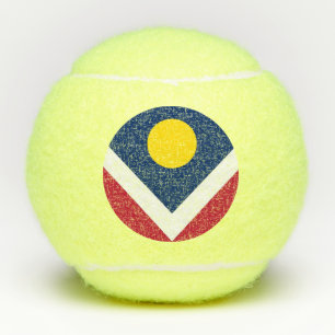 Penn tennis ball met vlag van Denver, VS Tennisballen