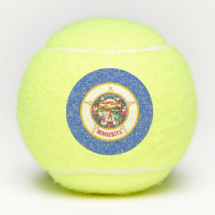 Penn tennis ball met vlag van Minnesota, VS Tennisballen