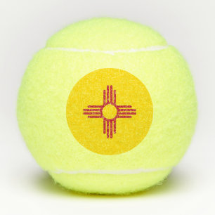Penn tennis ball met vlag van New Mexico, VS Tennisballen