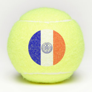 Penn tennis ball met vlag van New York City, VS Tennisballen