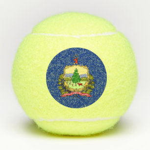 Penn tennis ball met vlag van Vermont, VS Tennisballen