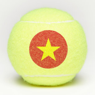 Penn tennis ball met vlag van Vietnam Tennisballen