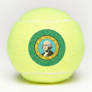 Penn tennis ball met vlag van Washington, VS Tennisballen