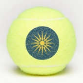 Penn tennis ball with flag of Macedonia, Greece Tennisballen (Voorkant)