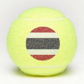 Penn tennis ball with flag of Thailand Tennisballen (Voorkant)