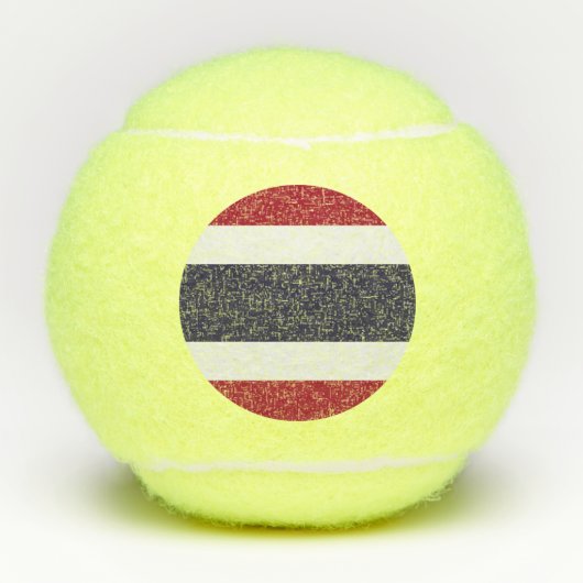 Penn tennis ball with flag of Thailand Tennisballen (Voorkant)