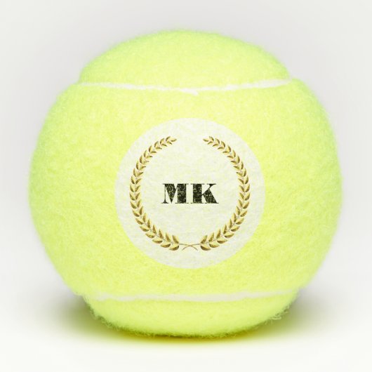 Penn Tennis Balls-Custom Initialen Tennisballen (Voorkant)