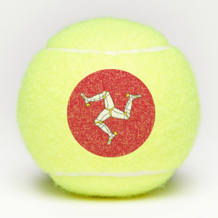 Penn tennisbal met Isle of Man vlag, Verenigd Koni Tennisballen