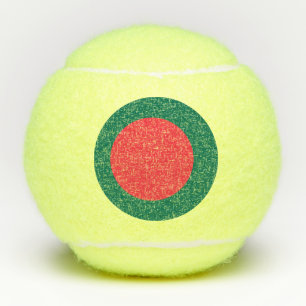 Penn tennisbal met vlag van Bangladesh Tennisballen